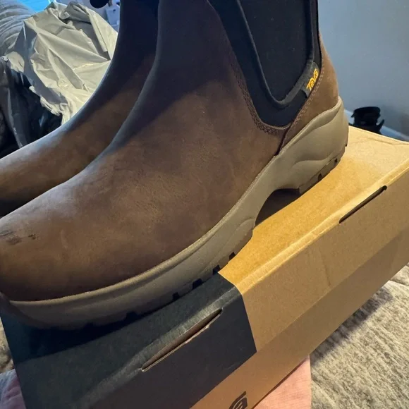 Teva Tusayan Chelsea Boot Men’s Size 8 | Waterproof Leather | NEW IN BOX - Picture 9 of 12